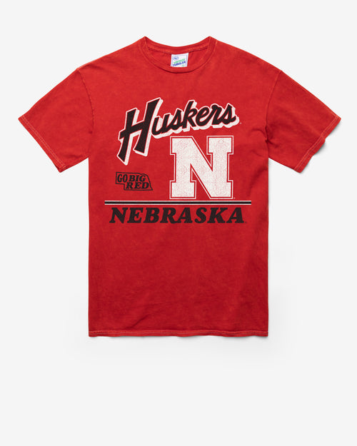 NEBRASKA CORNHUSKERS FLY BY VINTAGE '47 TUBULAR TEE
