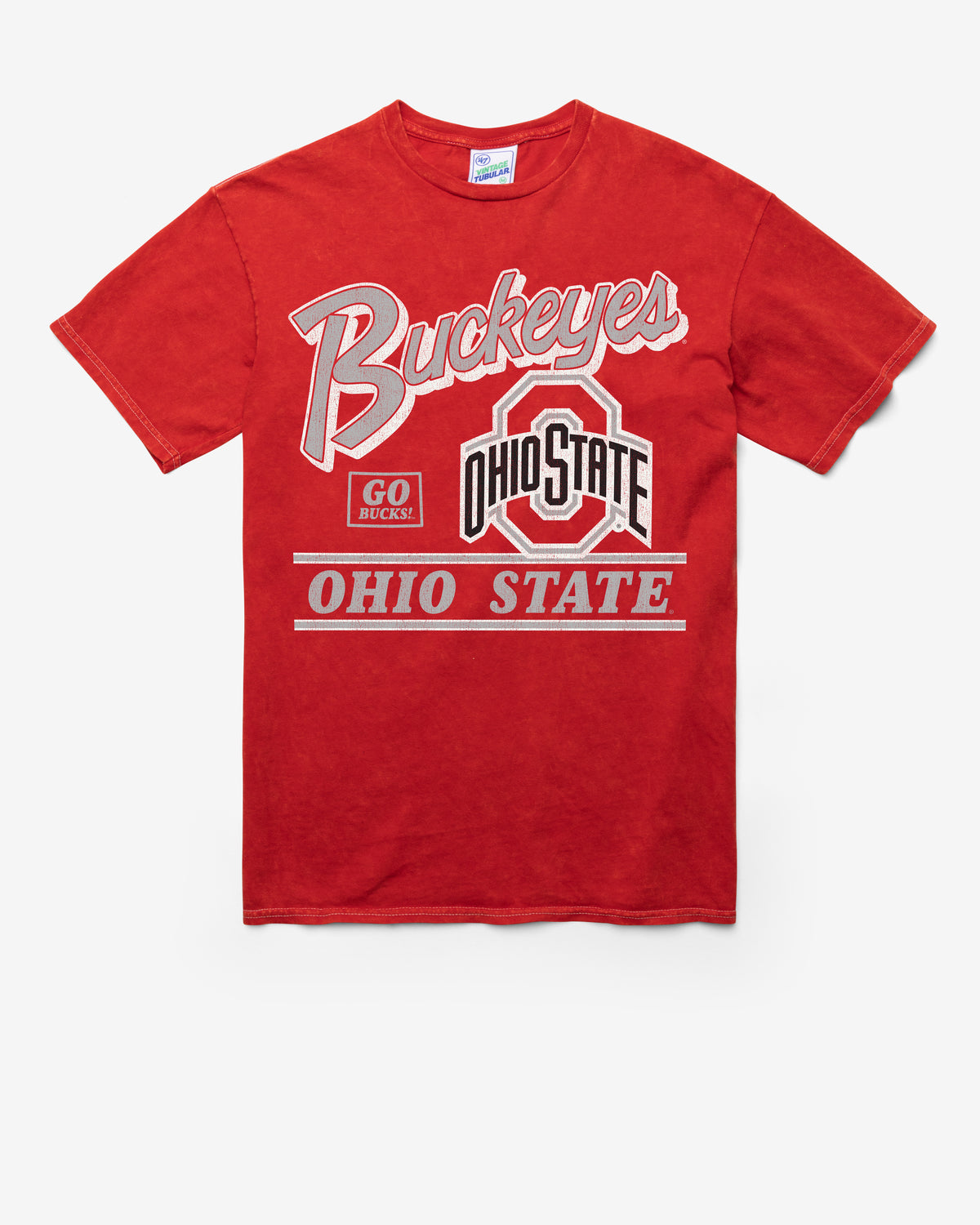 OHIO STATE BUCKEYES FLY BY VINTAGE '47 TUBULAR TEE