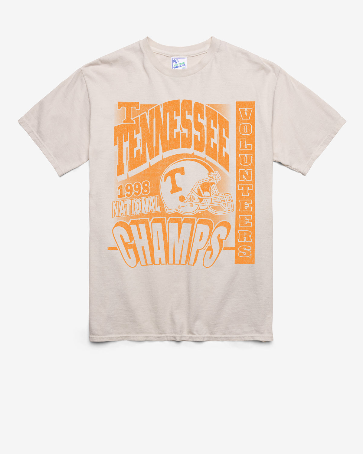 TENNESSEE VOLUNTEERS H-CHAMPS MONOCHROME VINTAGE '47 TUBULAR TEE