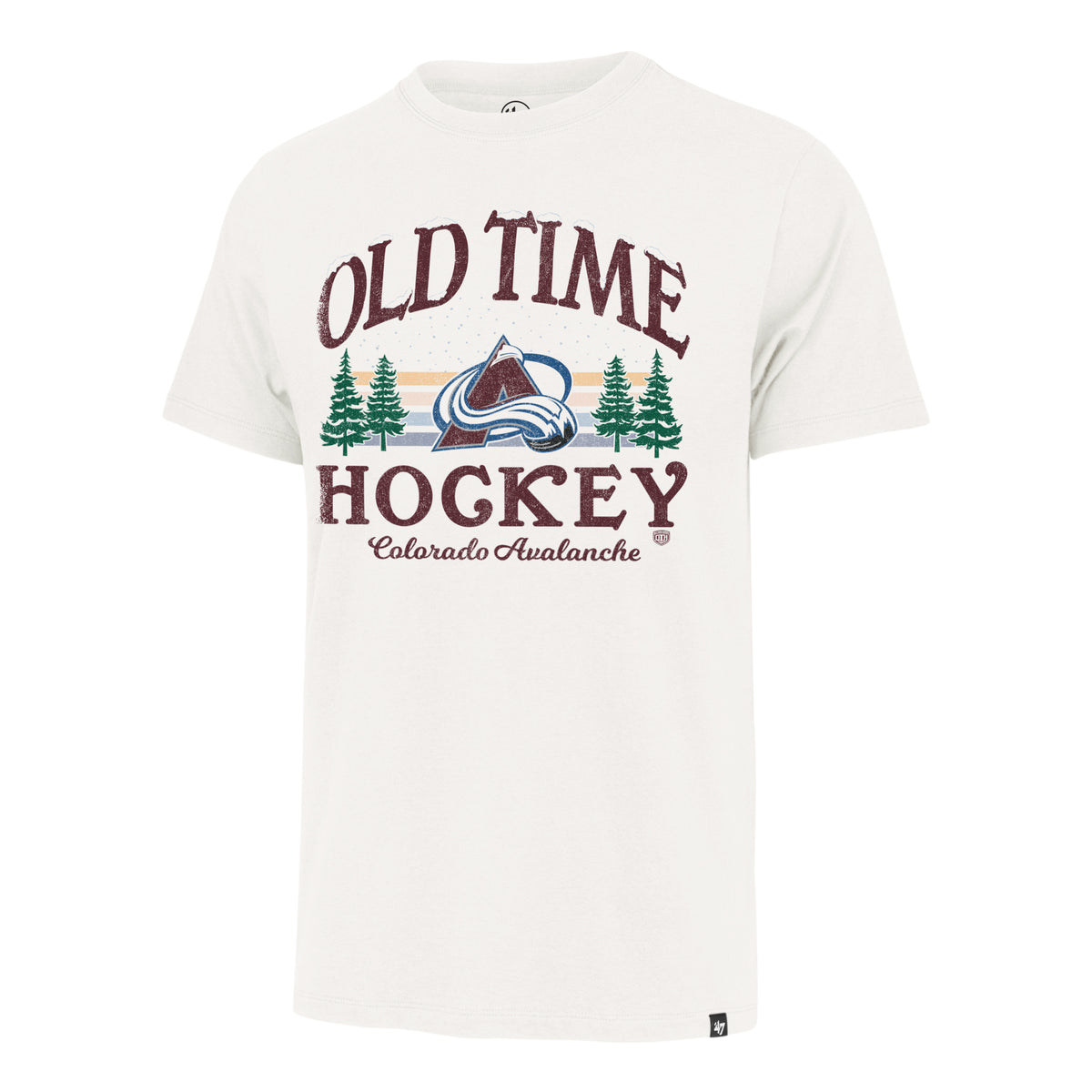 OLD TIME HOCKEY COLORADO AVALANCHE ICY DAWN '47 FRANKLIN TEE