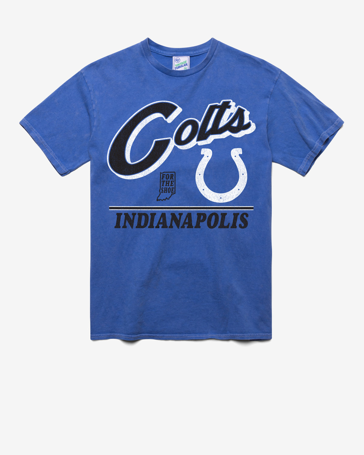 INDIANAPOLIS COLTS FLY BY VINTAGE '47 TUBULAR TEE