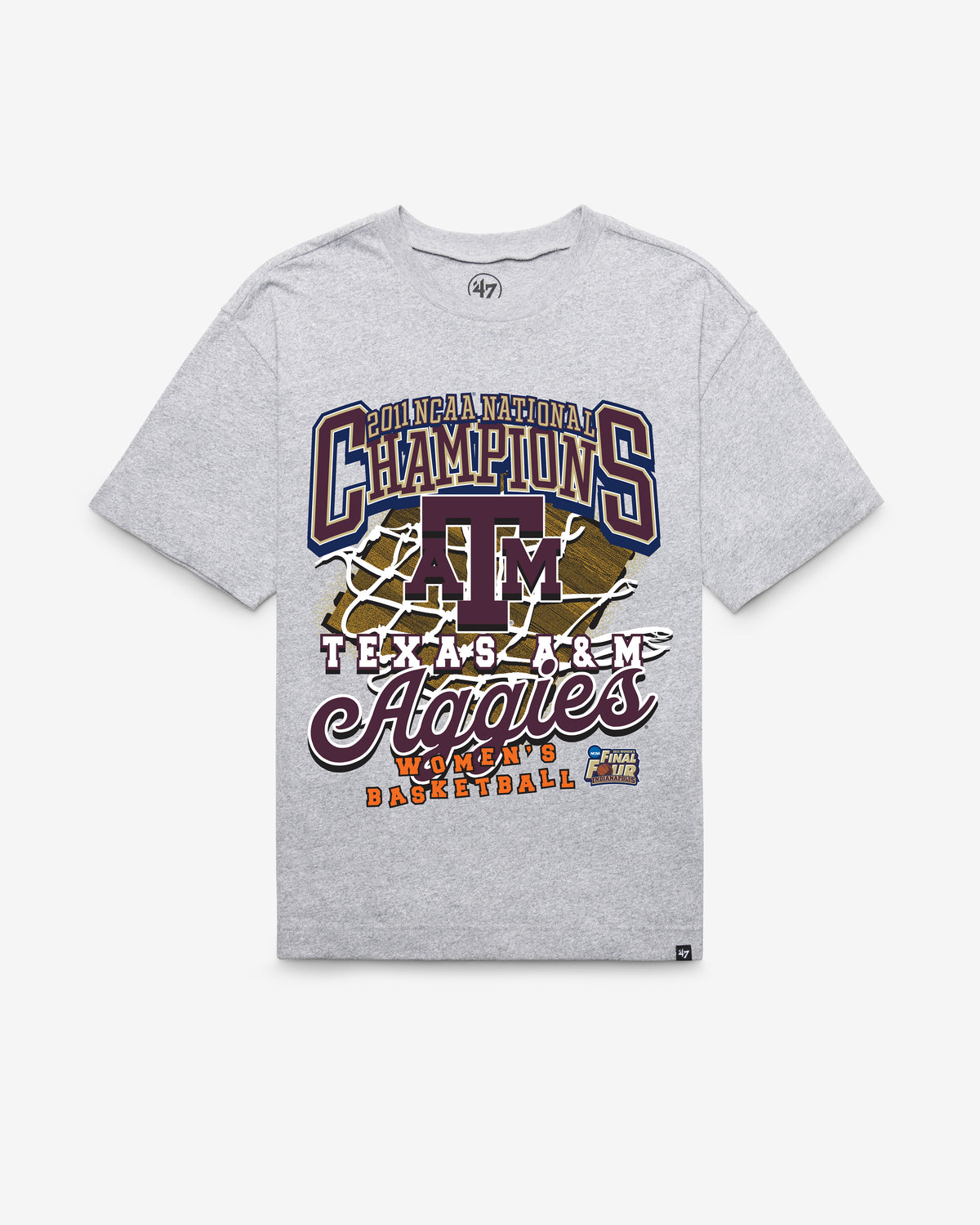 TEXAS A&M AGGIES PAST CHAMPS TOURNEY WIN '47 FOUNDATION TEE