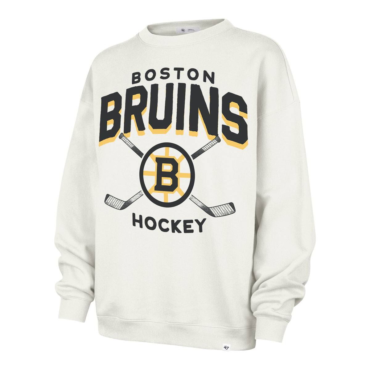 BOSTON BRUINS ARCH CLOUD OVERSIZED CREW WOMENS