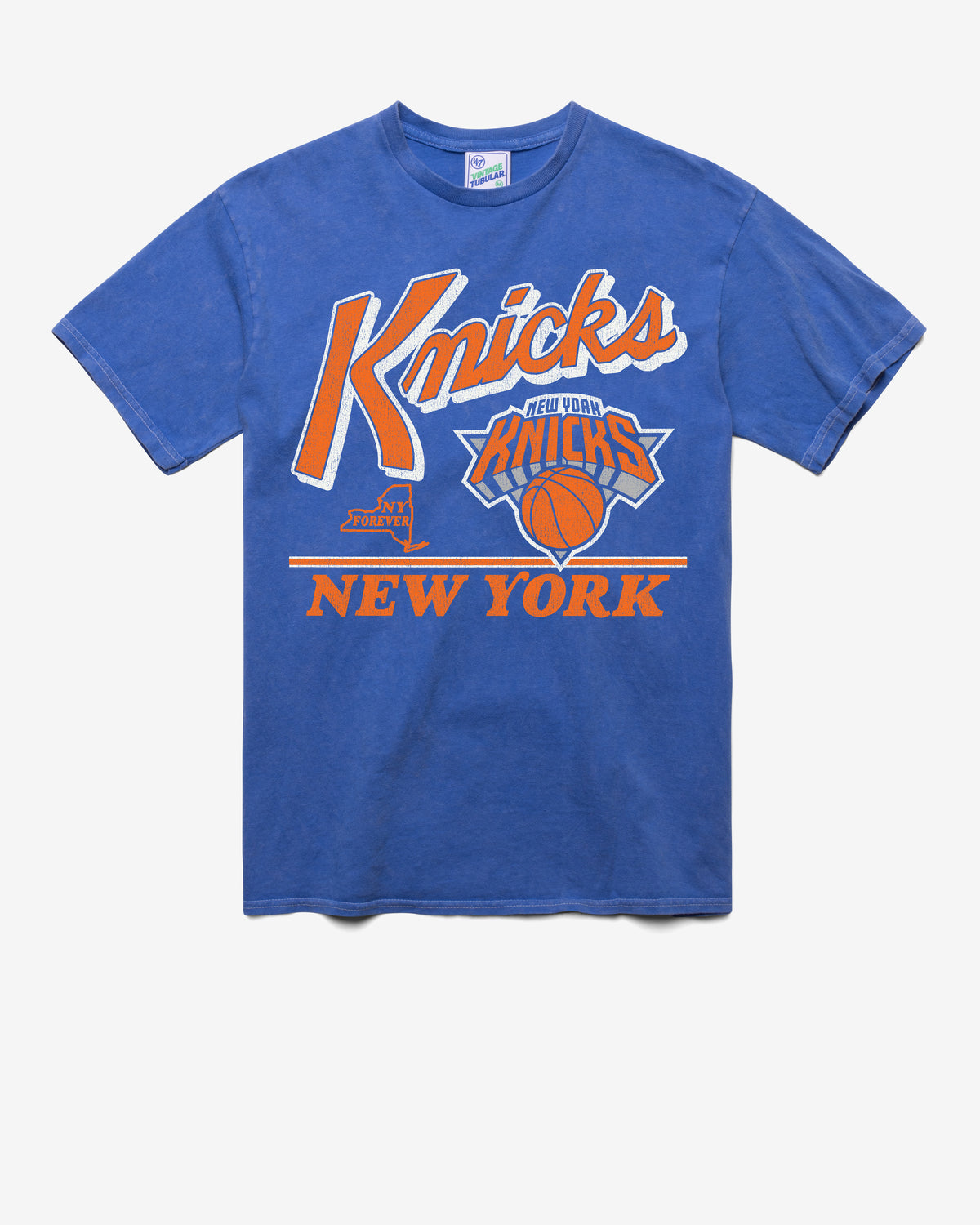NEW YORK KNICKS FLY BY VINTAGE '47 TUBULAR TEE