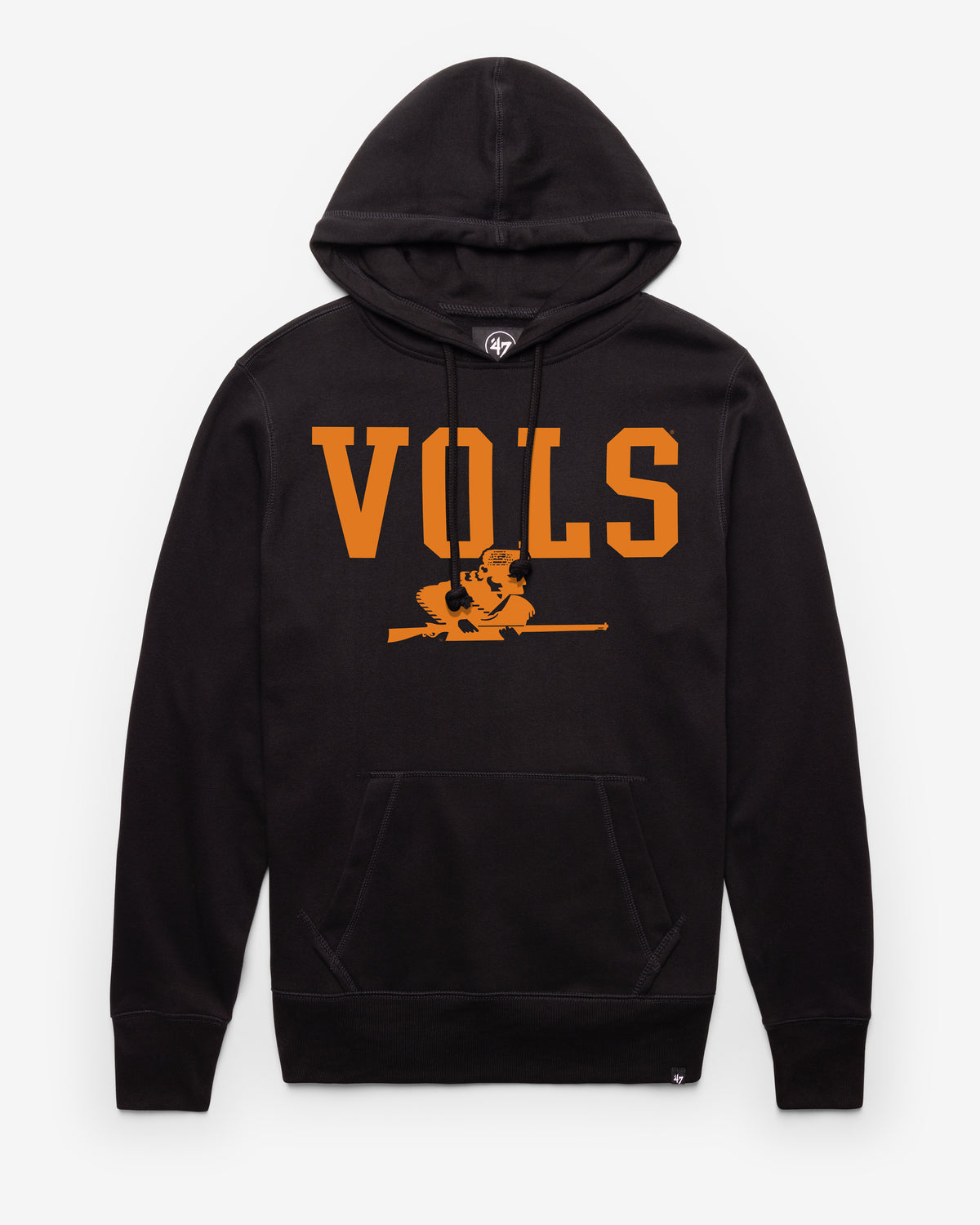 TENNESSEE VOLUNTEERS VINTAGE STRAIGHT BLOCK '47 HEADLINE HOOD