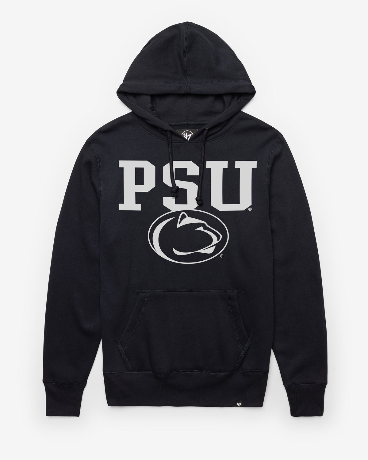PENN STATE NITTANY LIONS STRAIGHT BLOCK '47 HEADLINE HOOD