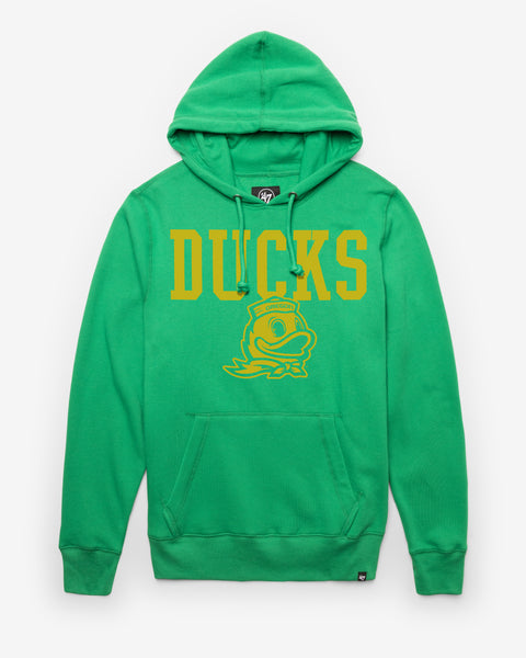 OREGON DUCKS STRAIGHT BLOCK '47 HEADLINE HOOD