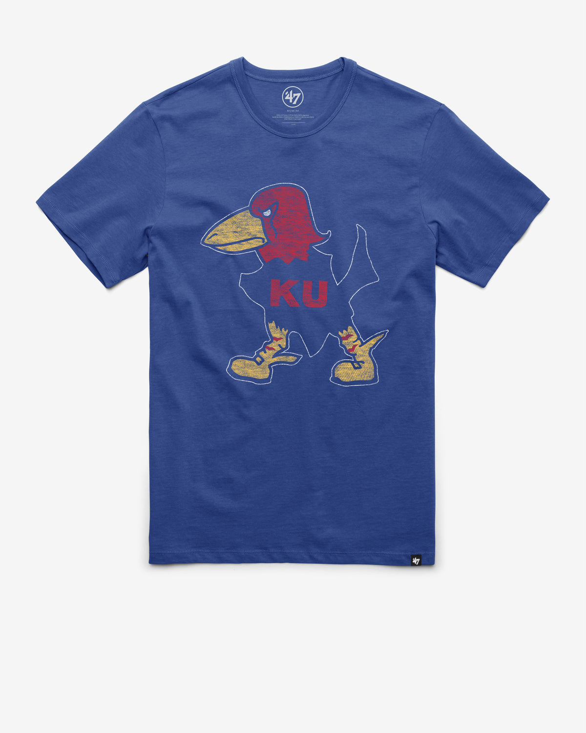 KANSAS JAYHAWKS VINTAGE PREMIER '47 FRANKLIN TEE