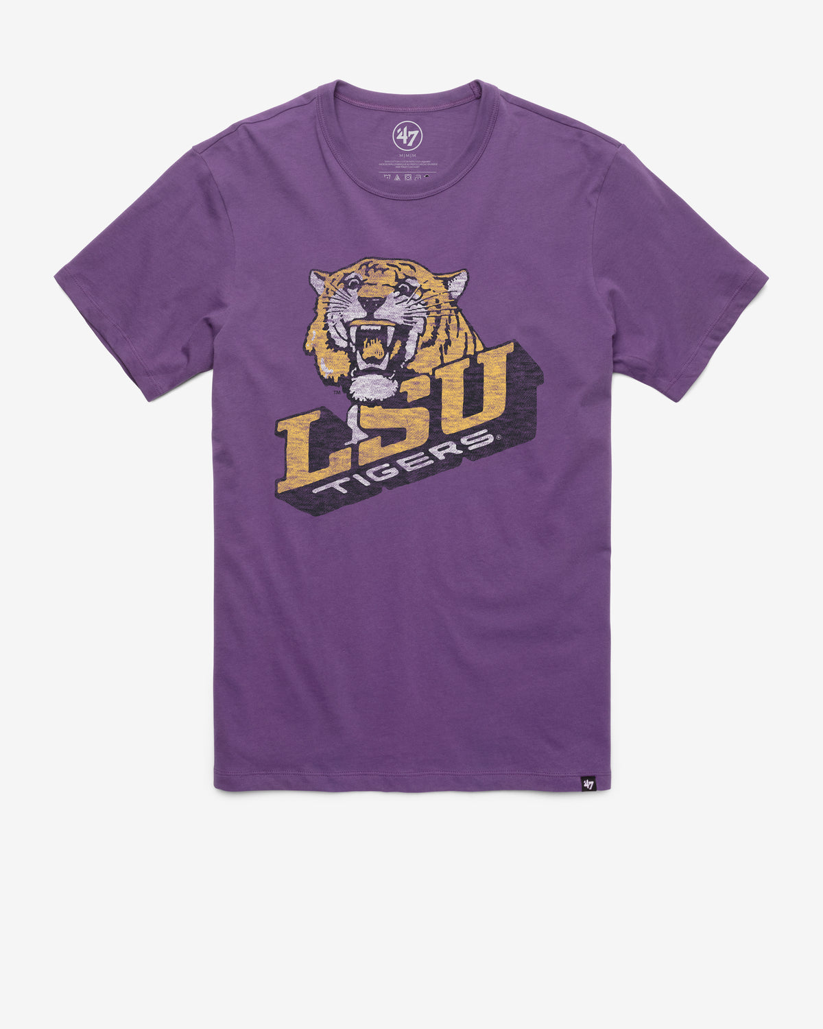 LOUISIANA STATE TIGERS LSU VINTAGE PREMIER '47 FRANKLIN TEE