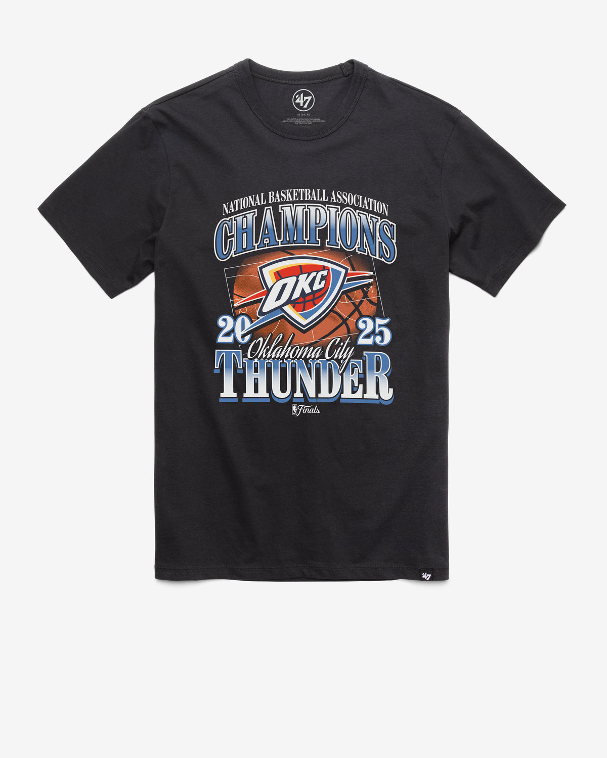 OKLAHOMA CITY THUNDER 2025 NBA CHAMPIONS '47 FRANKLIN TEE