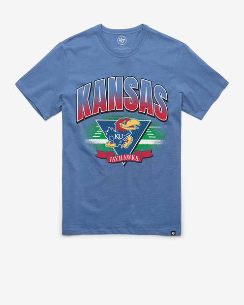 KANSAS JAYHAWKS ARENA FADE '47 FRANKLIN TEE
