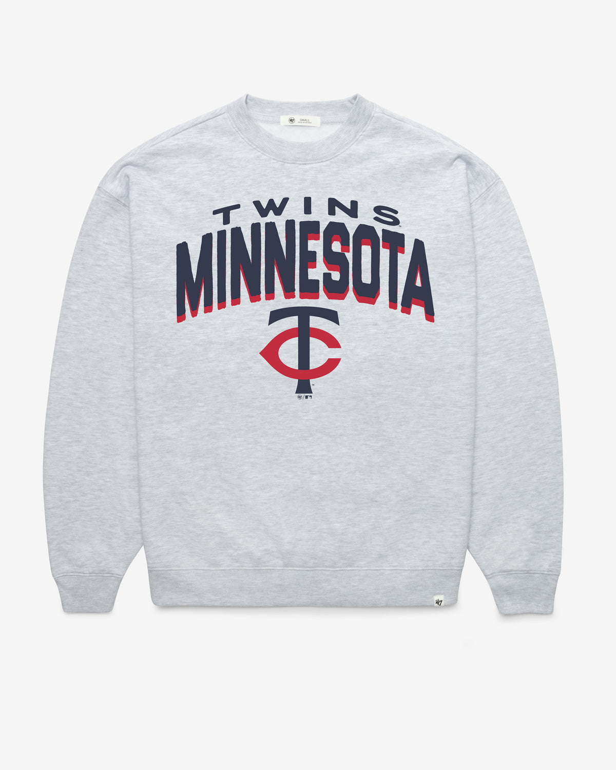 MINNESOTA TWINS CAMPUS ARCH CLOUD '47 OVERSIZED CREW WOMENS