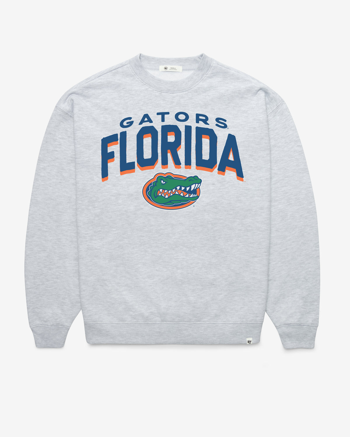 FLORIDA GATORS CAMPUS ARCH CLOUD '47 OVERSIZED CREW WOMENS