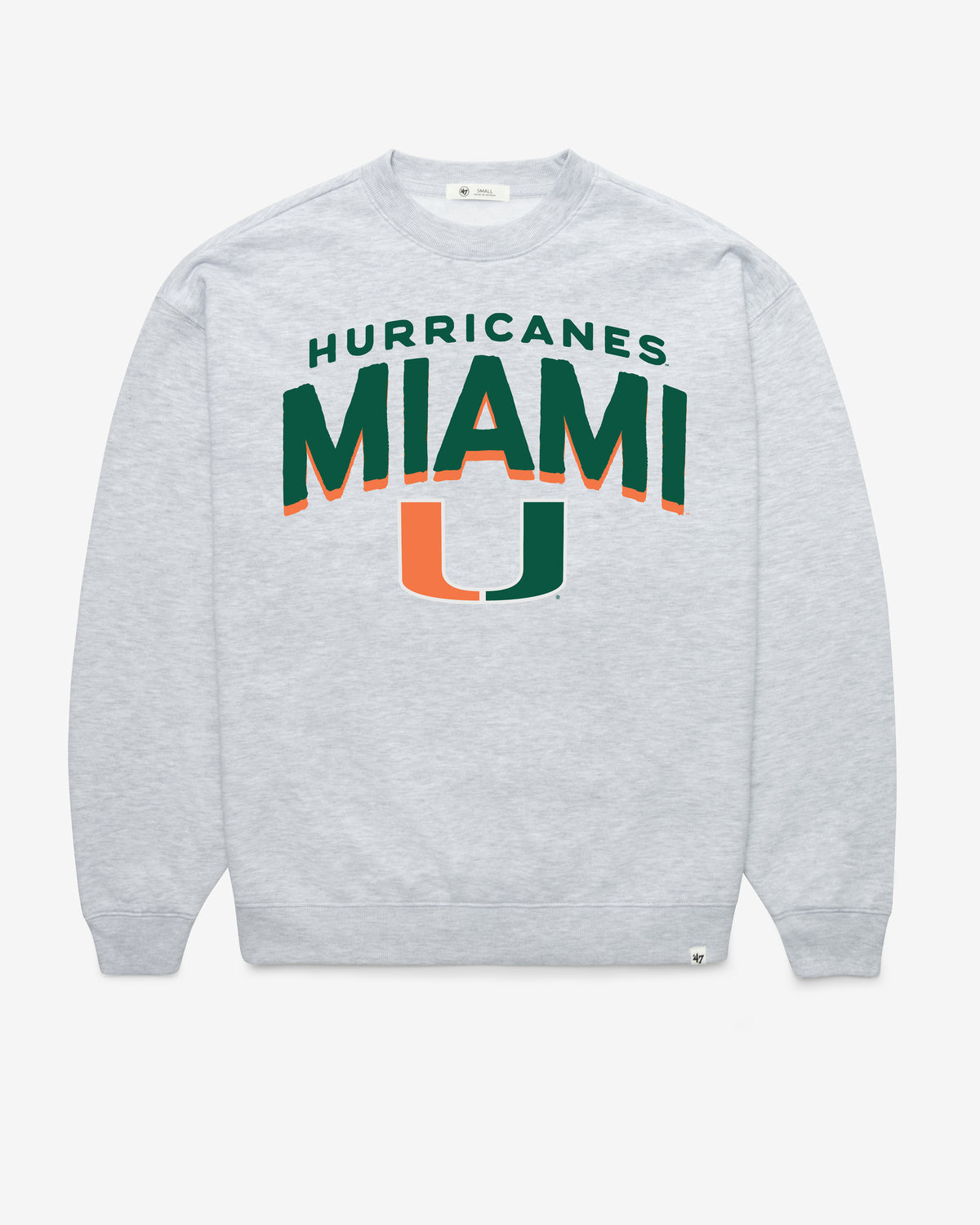 MIAMI HURRICANES CAMPUS ARCH CLOUD OVERSZD CW W