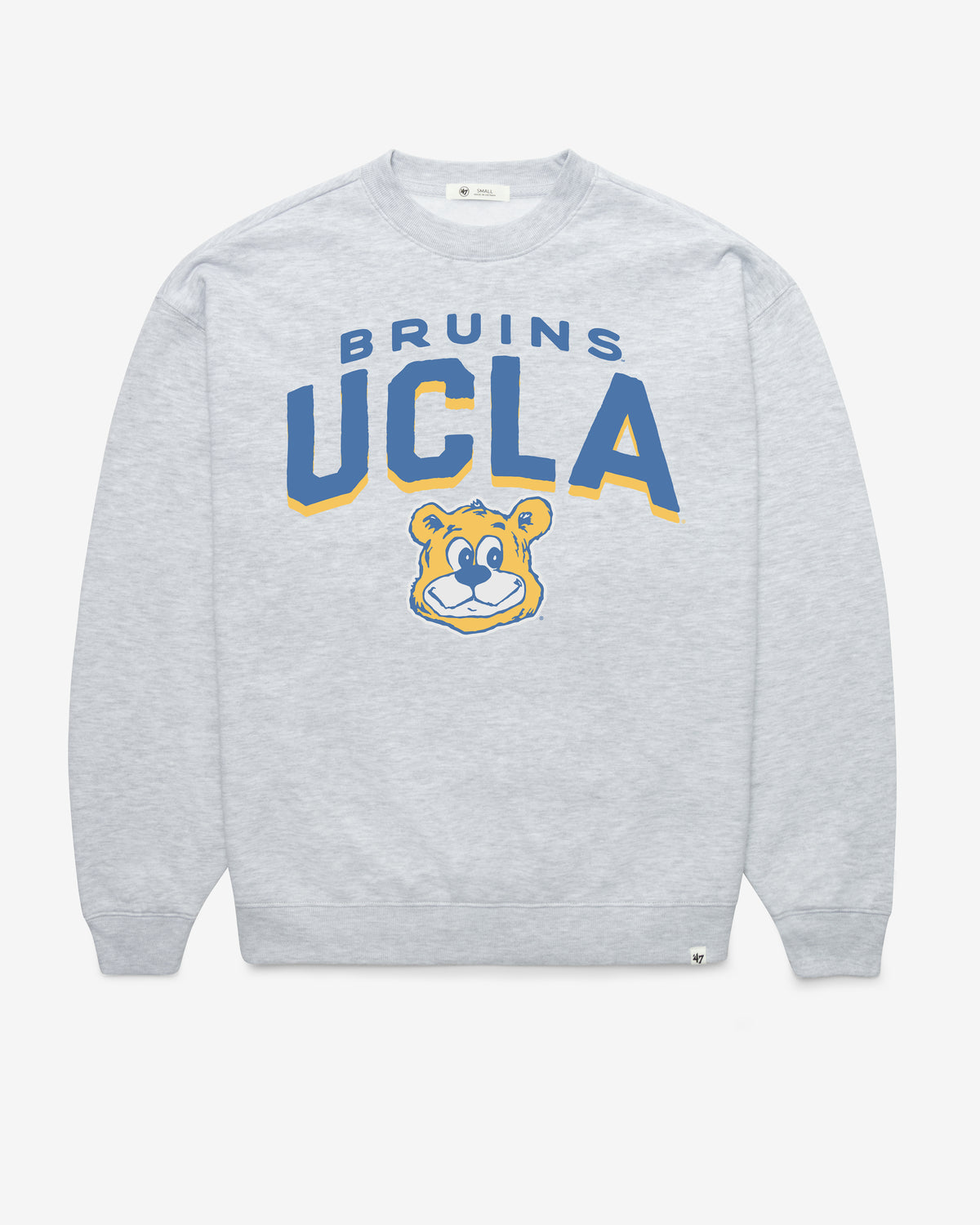 UCLA BRUINS CAMPUS ARCH CLOUD '47 OVERSIZED CREW WOMENS