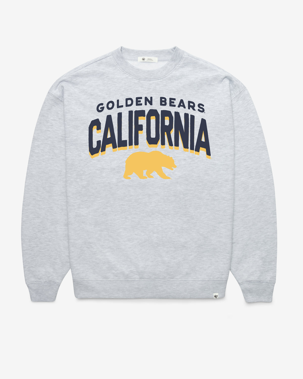 CAL-BERKELEY GOLDEN BEARS CAMPUS ARCH CLOUD '47 OVERSIZED CREW WOMENS