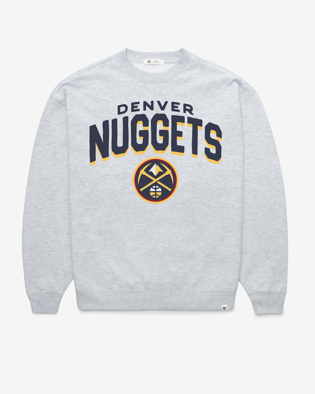 DENVER NUGGETS CAMPUS ARCH CLOUD '47 OVERSIZED CREW WOMENS