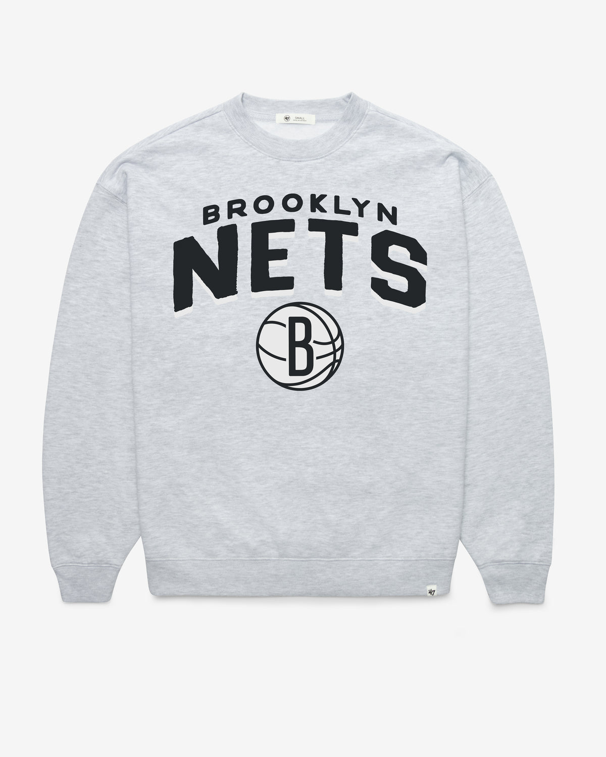BROOKLYN NETS CAMPUS ARCH CLOUD '47 OVERSIZED CREW WOMENS