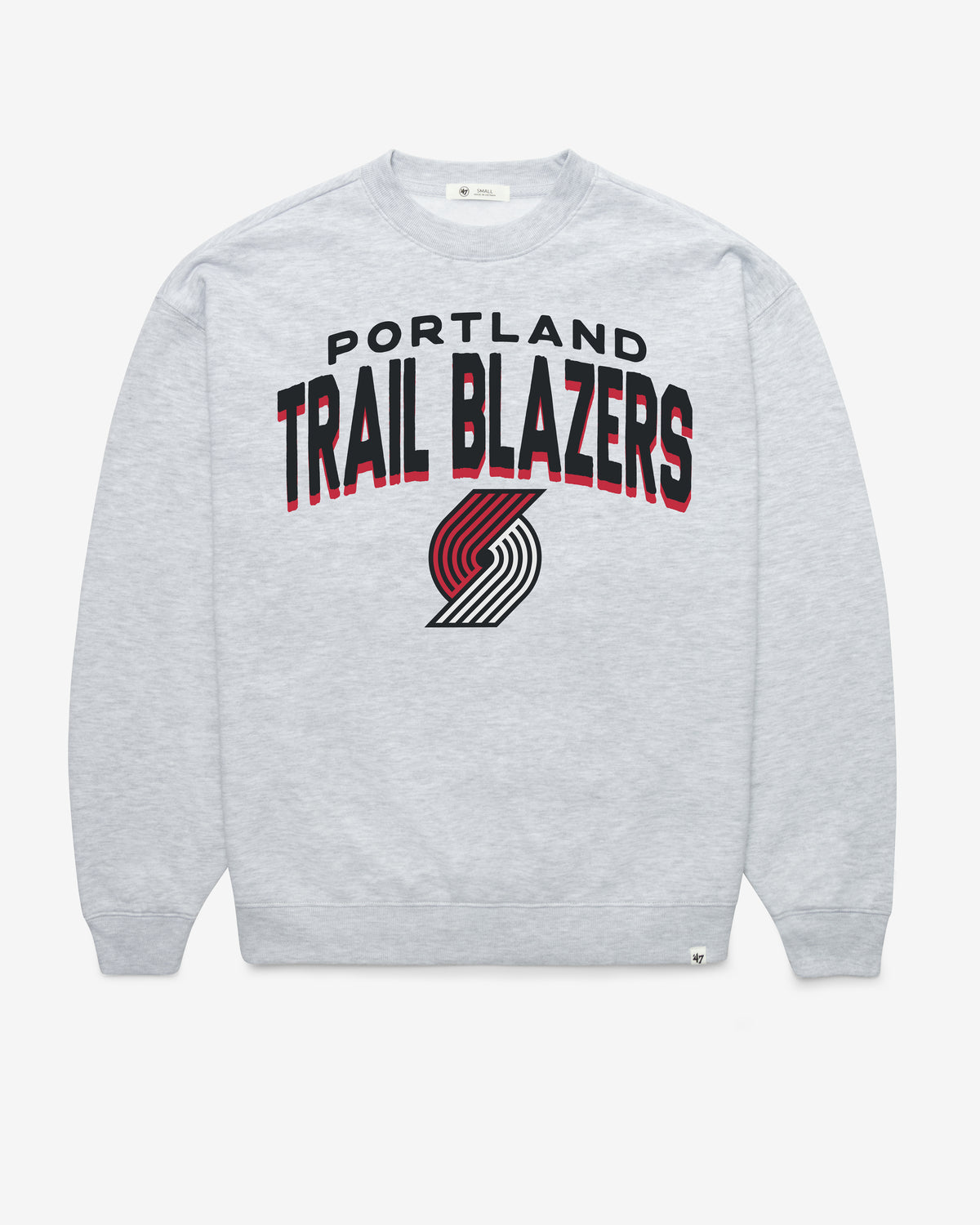 PORTLAND TRAILBLAZERS CAMPUS ARCH CLOUD '47 OVERSIZED CREW WOMENS