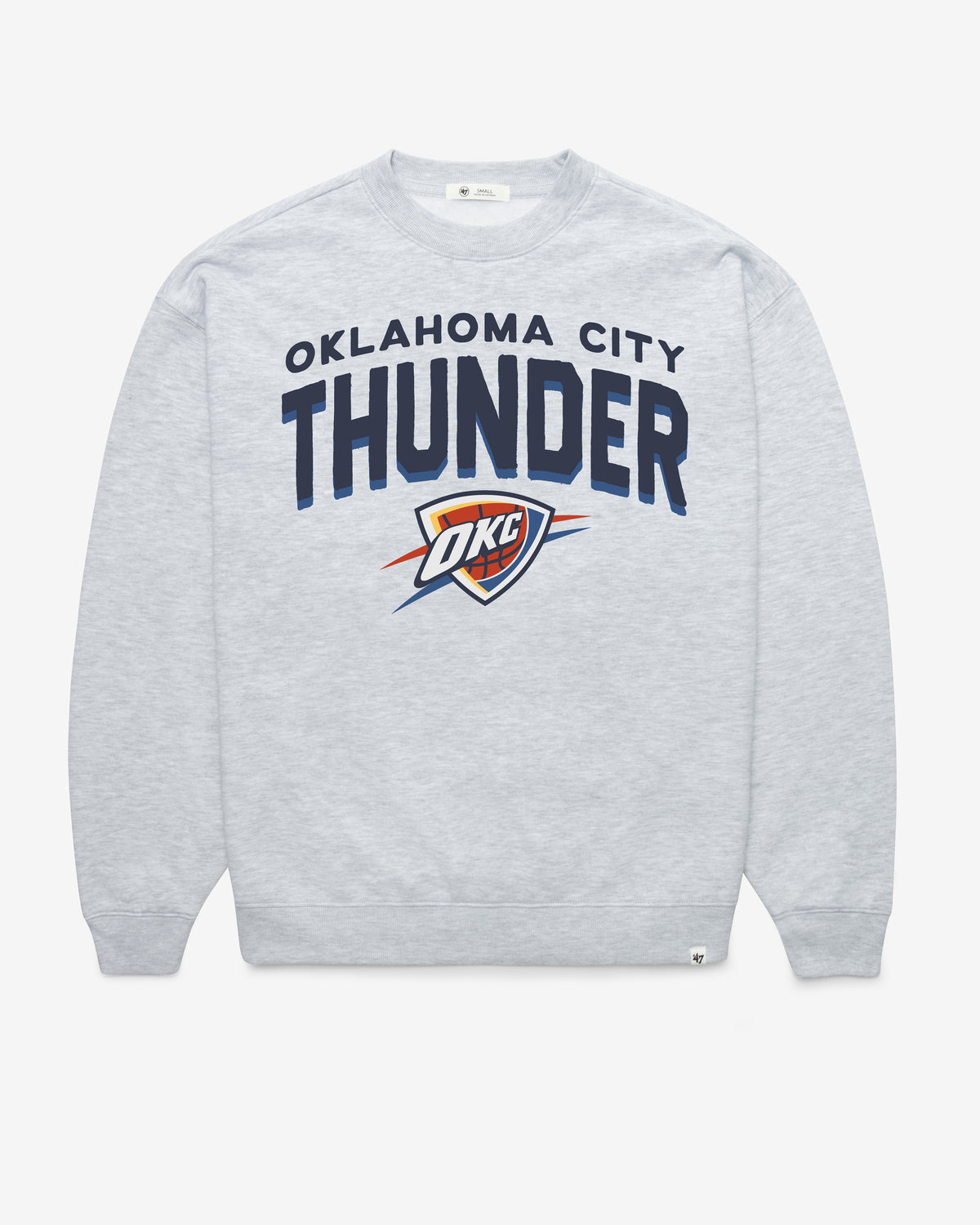 OKLAHOMA CITY THUNDER CAMPUS ARCH CLOUD '47 OVERSIZED CREW WOMENS
