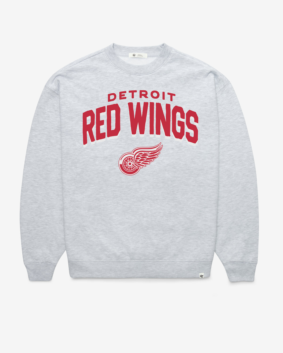 DETROIT RED WINGS CAMPUS ARCH CLOUD '47 OVERSIZED CREW WOMENS