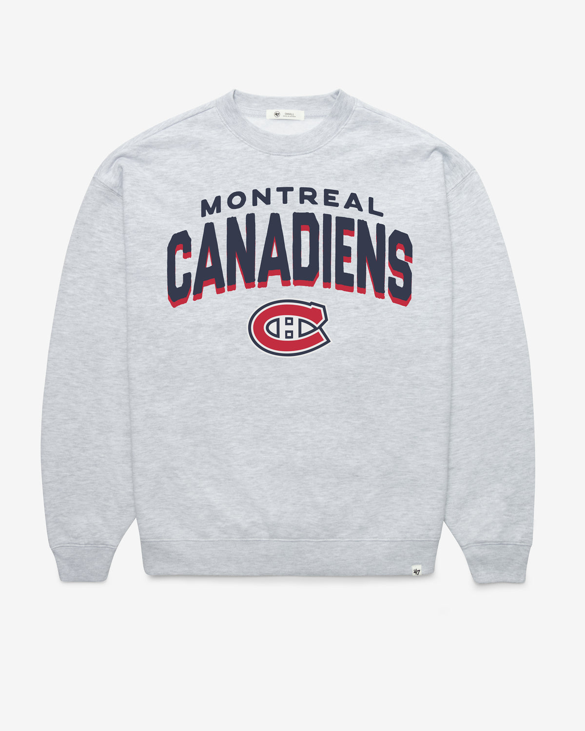 MONTREAL CANADIENS CAMPUS ARCH CLOUD '47 OVERSIZED CREW WOMENS