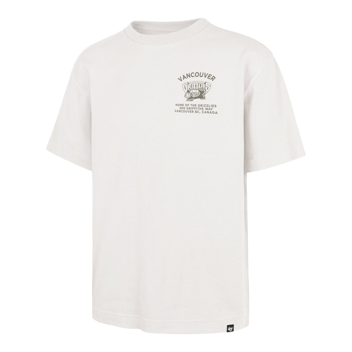 VANCOUVER GRIZZLIES TO ARCH OVER '47 FOUNDATION TEE