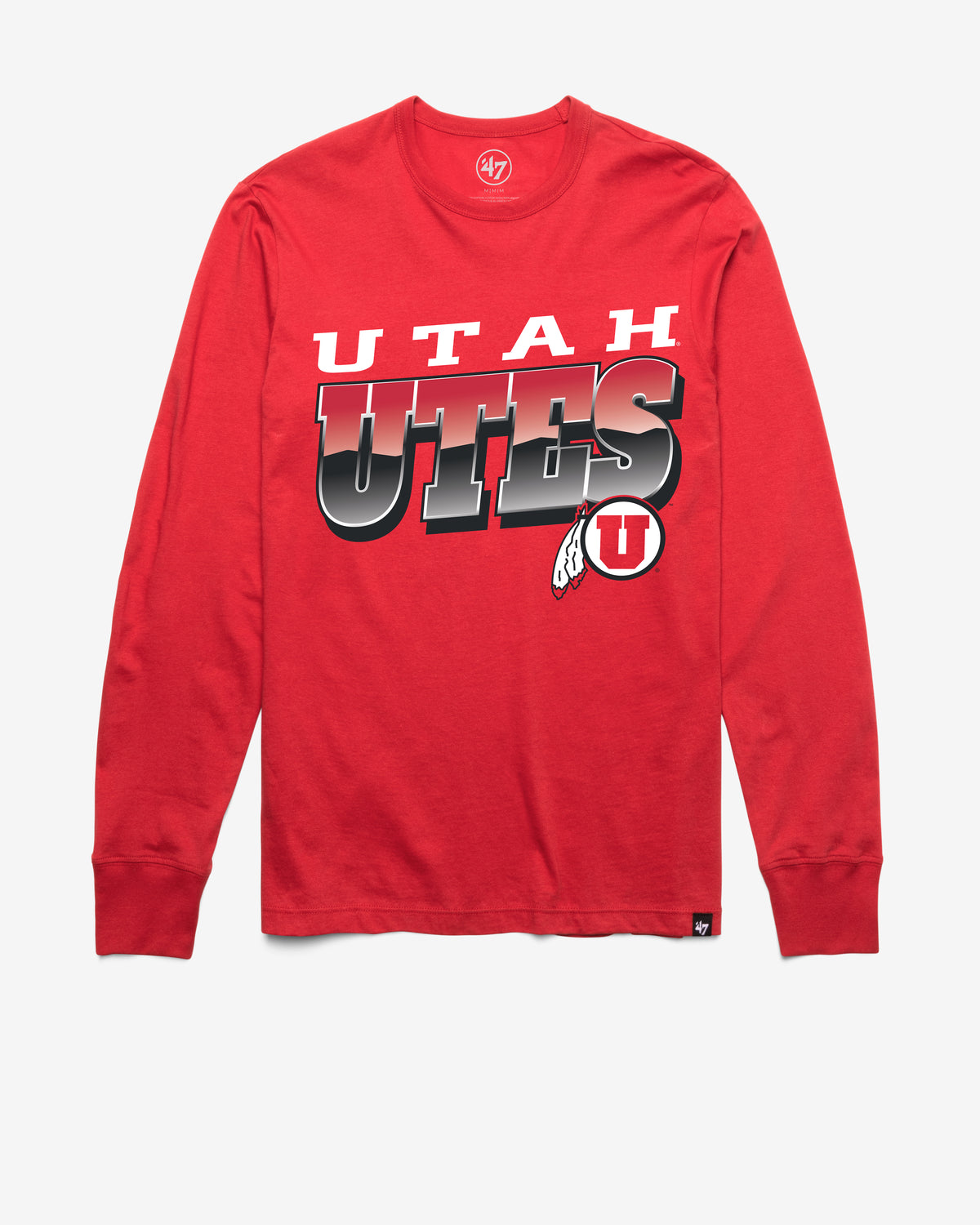 UTAH UTES POLISHED '47 FRANKLIN LONG SLEEVE TEE