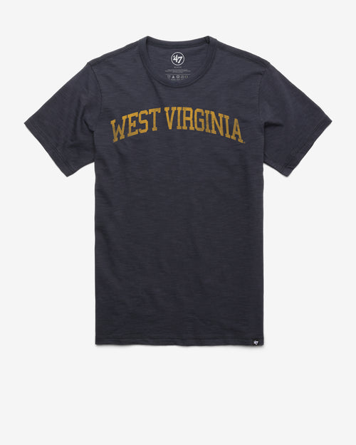 WEST VIRGINIA MOUNTAINEERS CLASSIC BLOCK '47 SCRUM TEE