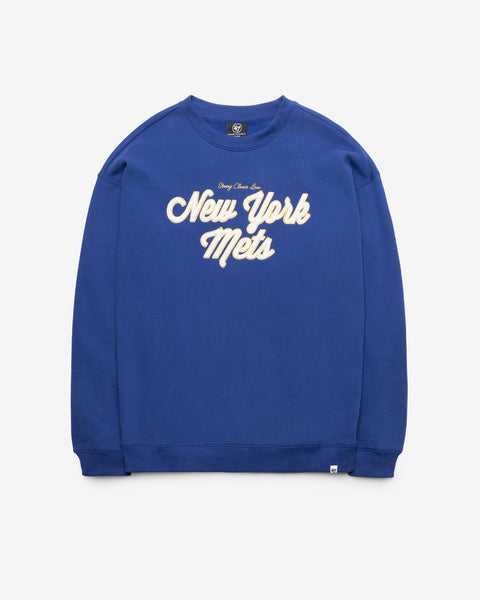 90s USA製 MLB New York Mets 優勝フォト 5分袖 XL NEW YORK METS STONEY CLOVER LANE X '47 OVERSIZED CREW WOMEN