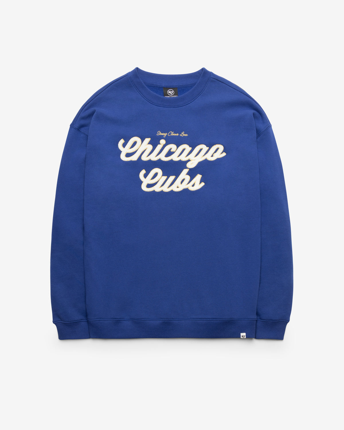 CHICAGO CUBS STONEY CLOVER LANE X '47 OVERSIZED CREW WOMEN