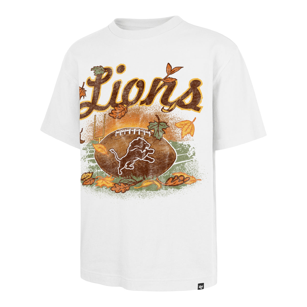 DETROIT LIONS CRISP AUTUMN AIR '47 FOUNDATION TEE
