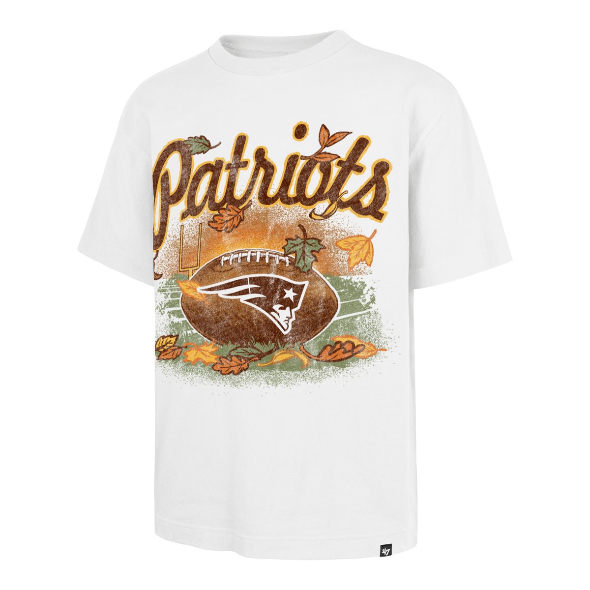 NEW ENGLAND PATRIOTS CRISP AUTUMN AIR '47 FOUNDATION TEE