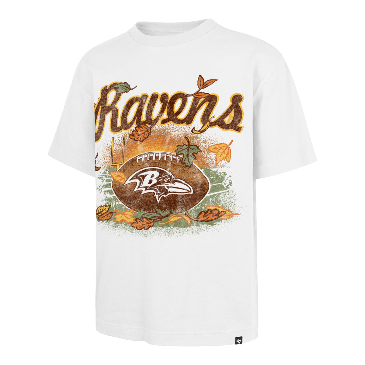 BALTIMORE RAVENS CRISP AUTUMN AIR '47 FOUNDATION TEE