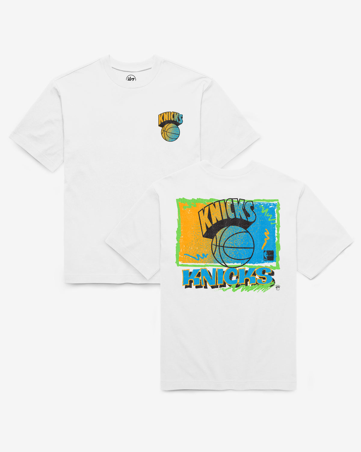 NEW YORK KNICKS RETRO SURF '47 FOUNDATION TEE