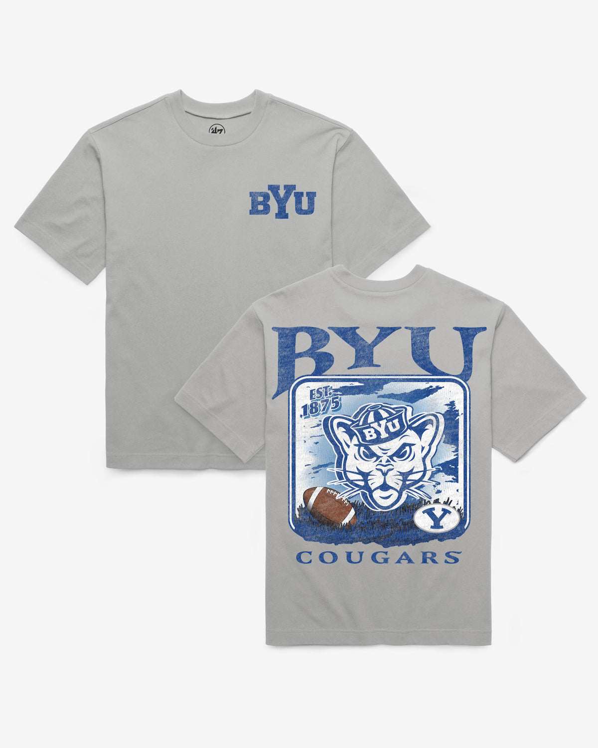 BRIGHAM YOUNG COUGARS REGIONAL BACKER '47 FOUNDATION TEE