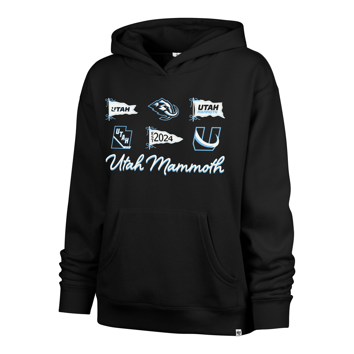 UTAH MAMMOTH BOW AND BANNERS '47 NAOMI HOOD WOMENS