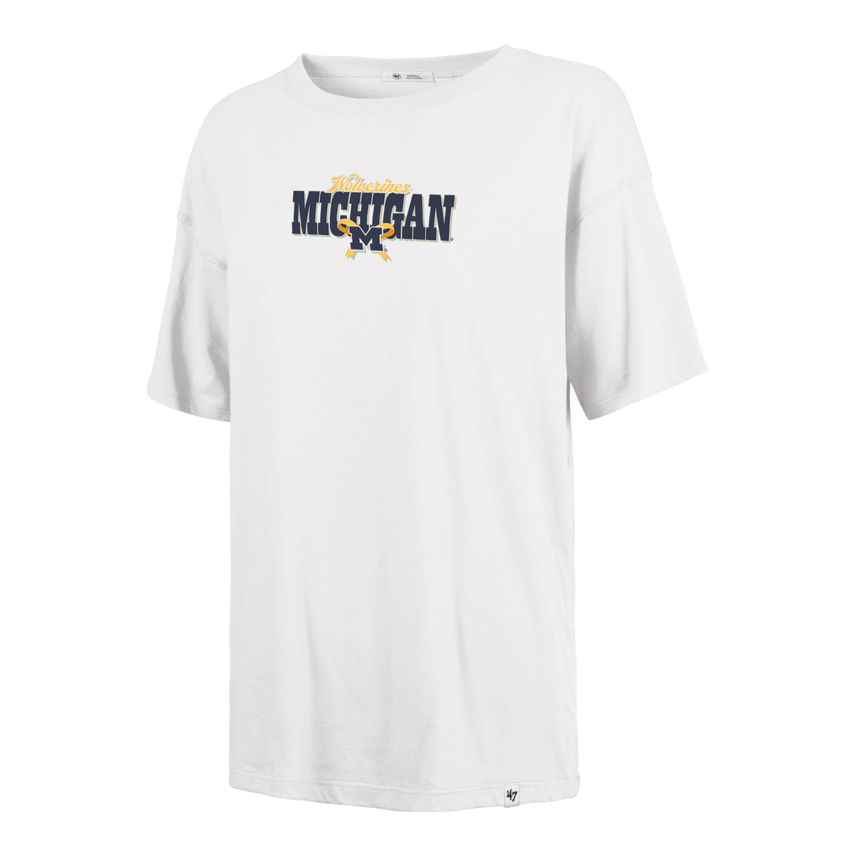 MICHIGAN WOLVERINES BOW AND BANNER BACKR SADIE T W
