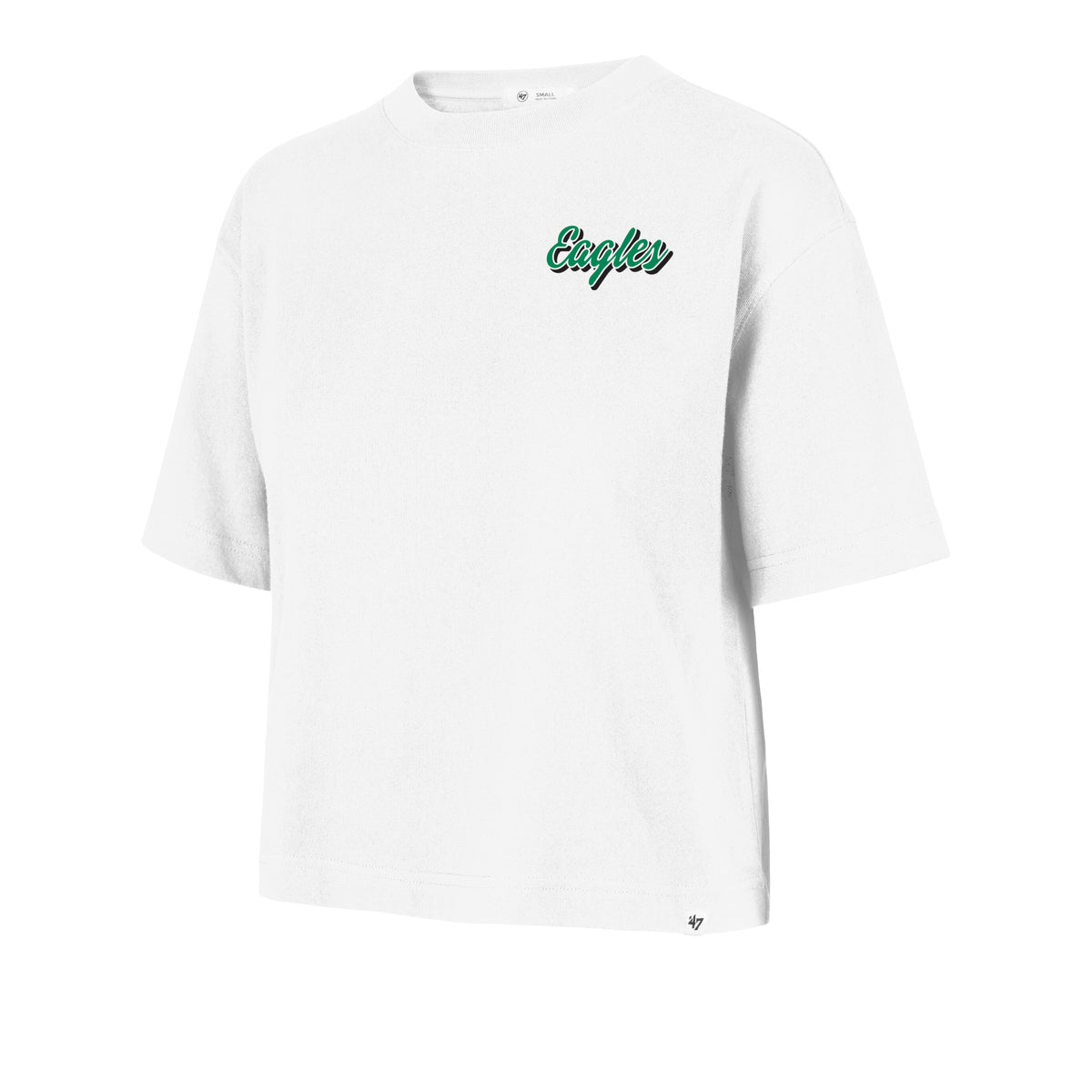 PHILADELPHIA EAGLES HISTORIC COLLAGE SCRIPT '47 REED CITY TEE WOMENS