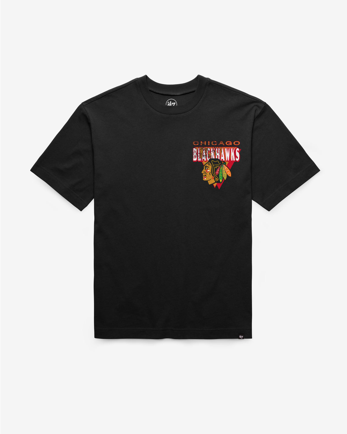 CHICAGO BLACKHAWKS UNDER BAR '47 FOUNDATION TEE