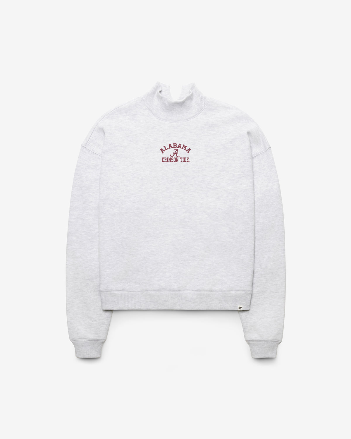 ALABAMA CRIMSON TIDE SPIRITED '47 MOCK NECK PULLOVER WOMENS