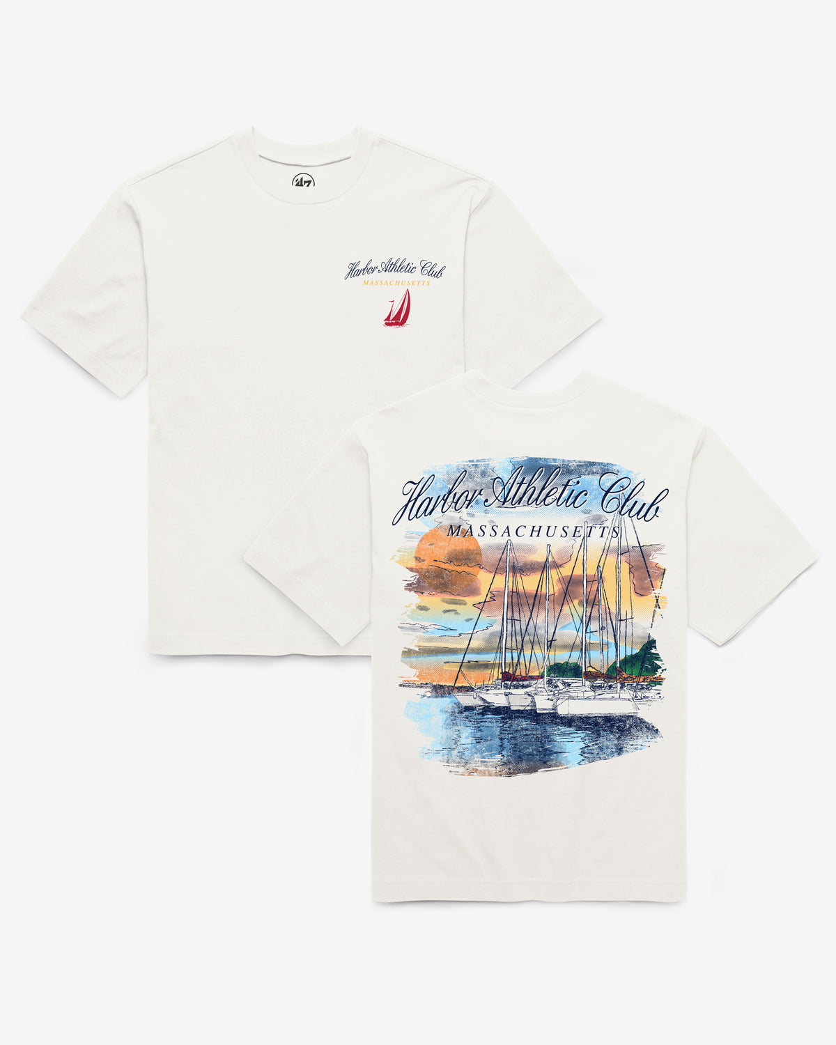 BOSTON PIER & SAIL '47 FOUNDATION TEE