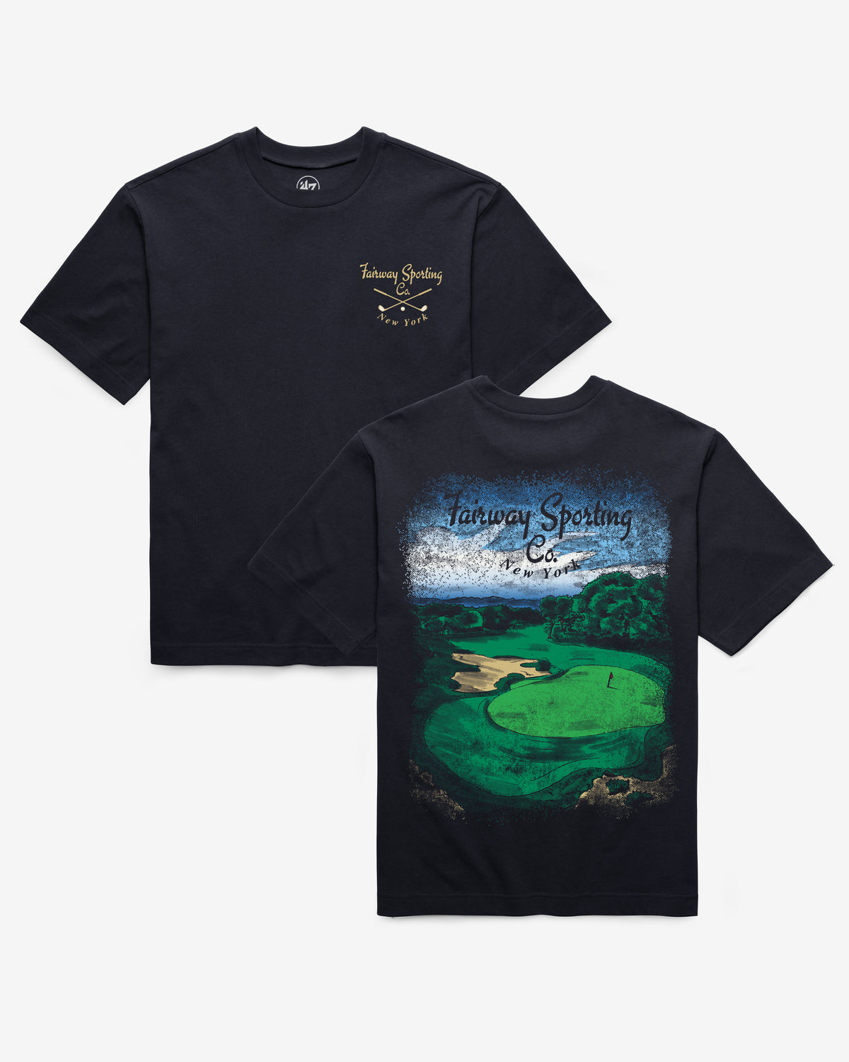 MONTAUK NEW YORK SOL FAIRWAY '47 FOUNDATION TEE