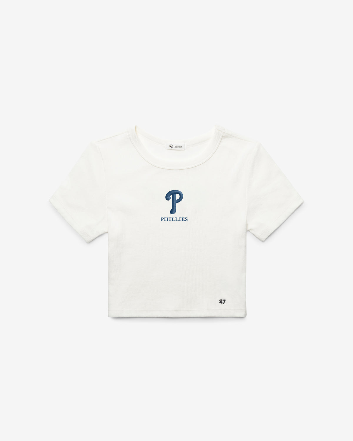 PHILADELPHIA PHILLIES '47 BABY RIB TEE WOMEN