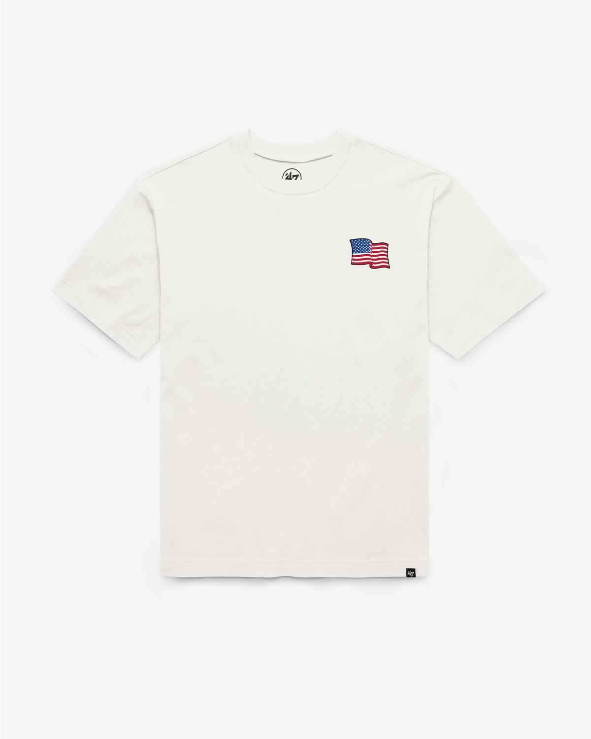 FLAG WAVING BACKER '47 FOUNDATION TEE