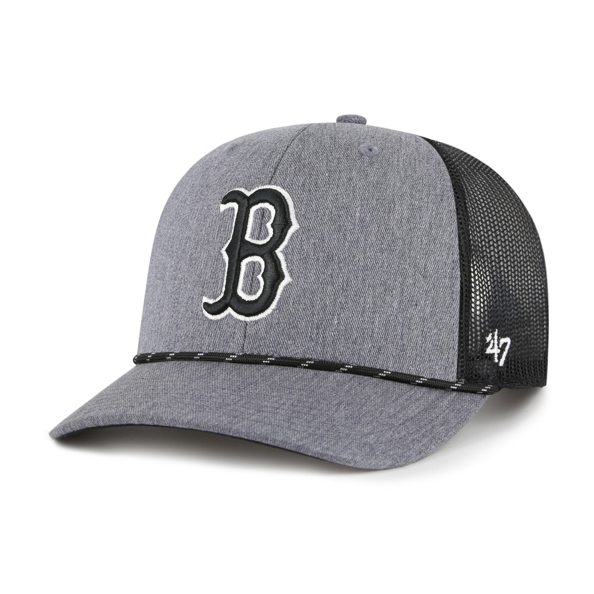 BOSTON RED SOX CARBON ROPE '47 TRUCKER