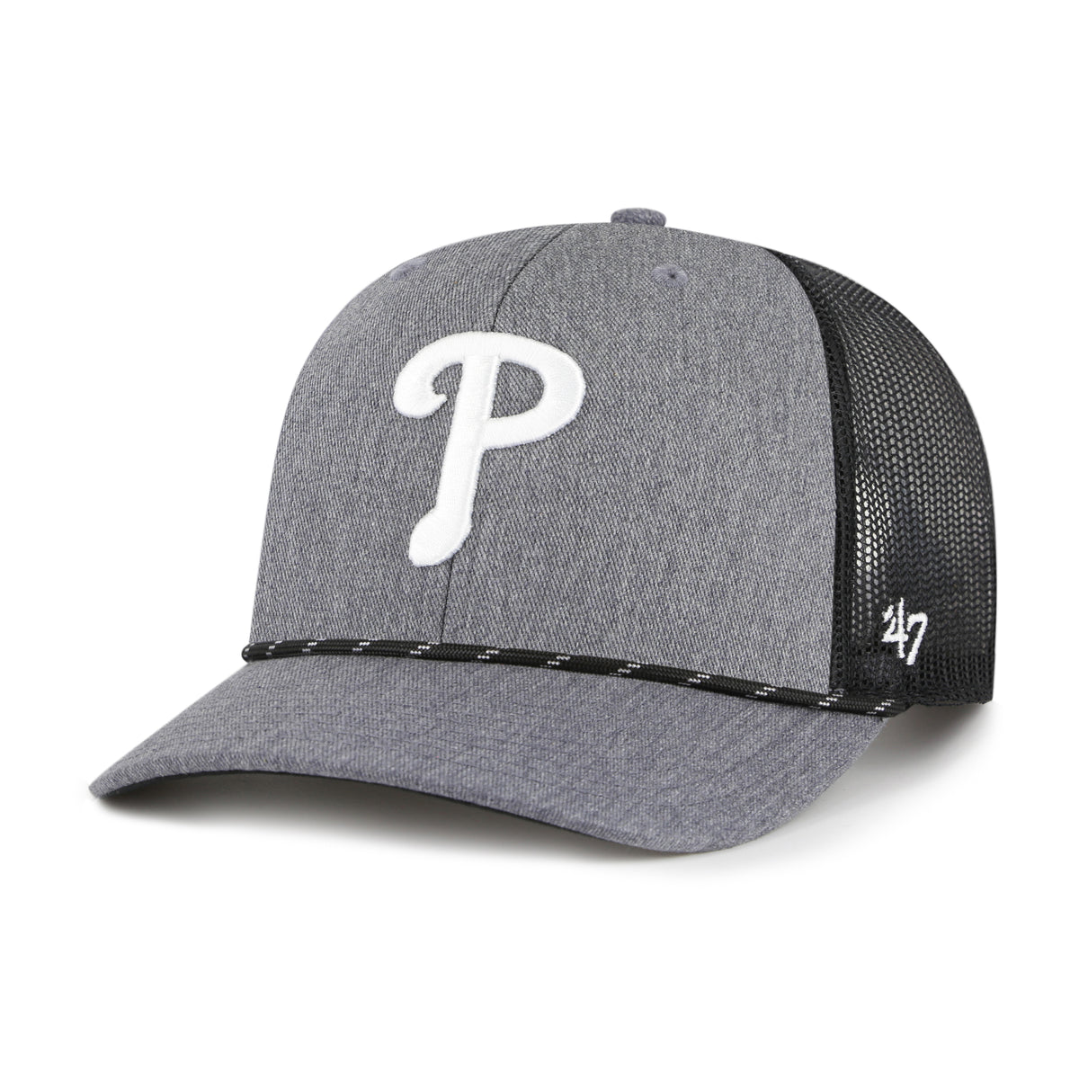 PHILADELPHIA PHILLIES CARBON ROPE '47 TRUCKER