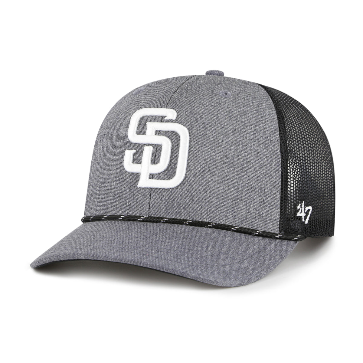 SAN DIEGO PADRES CARBON ROPE '47 TRUCKER