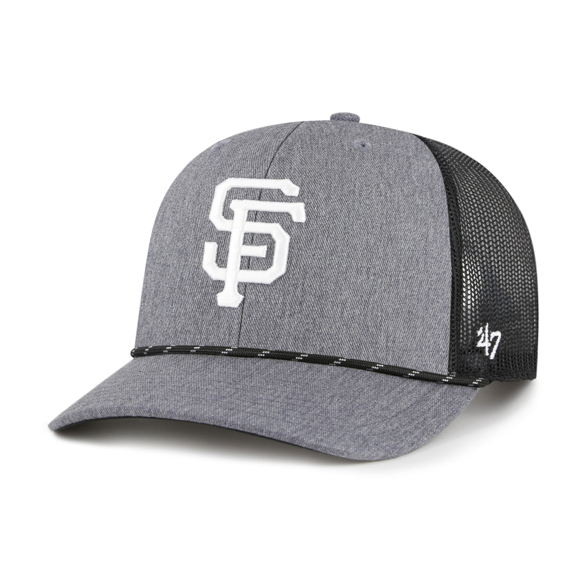 SAN FRANCISCO GIANTS CARBON ROPE '47 TRUCKER