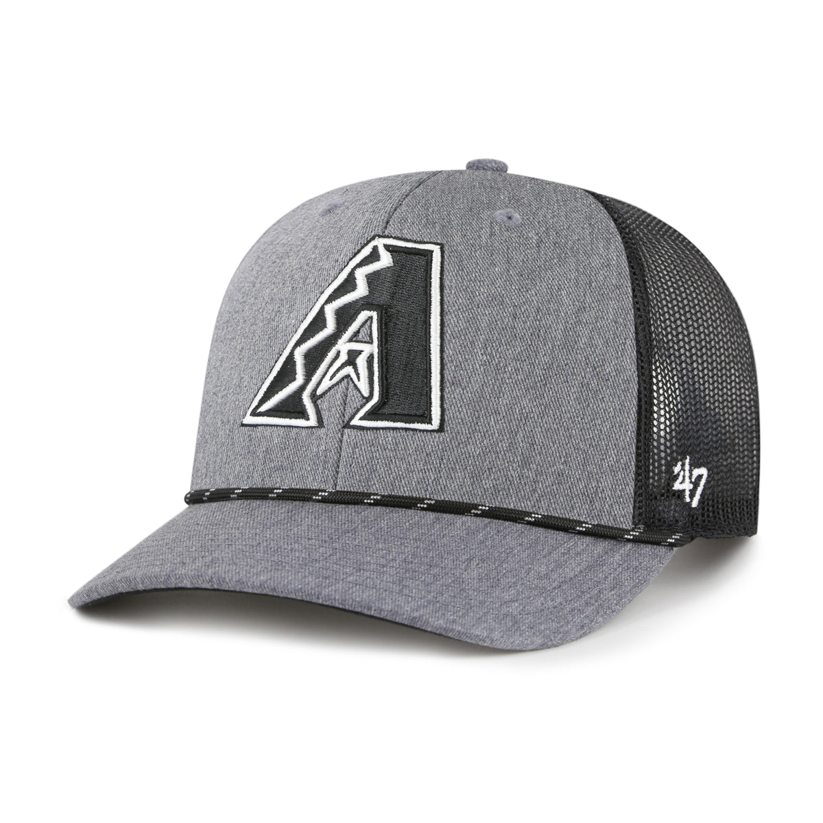 ARIZONA DIAMONDBACKS CARBON ROPE '47 TRUCKER